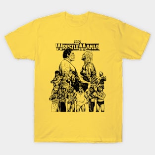 Pro Wrestlers of the 80s T-Shirt